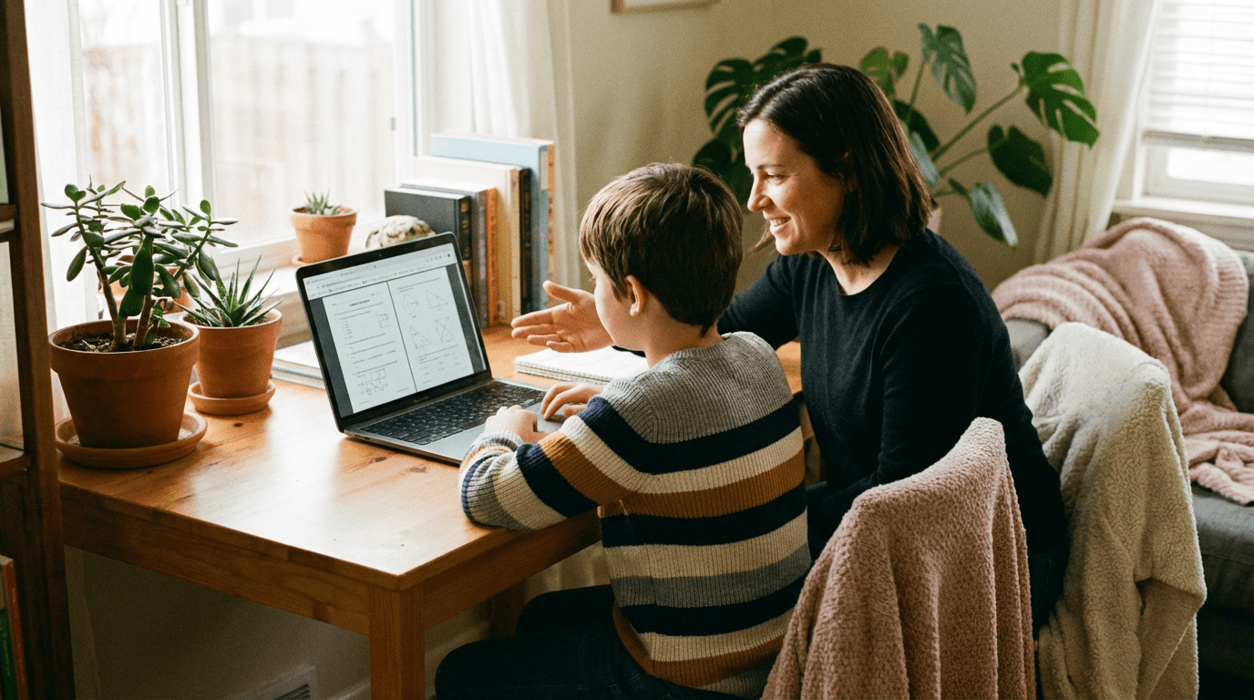 Online-Schule – digitales Lernen im Alltag