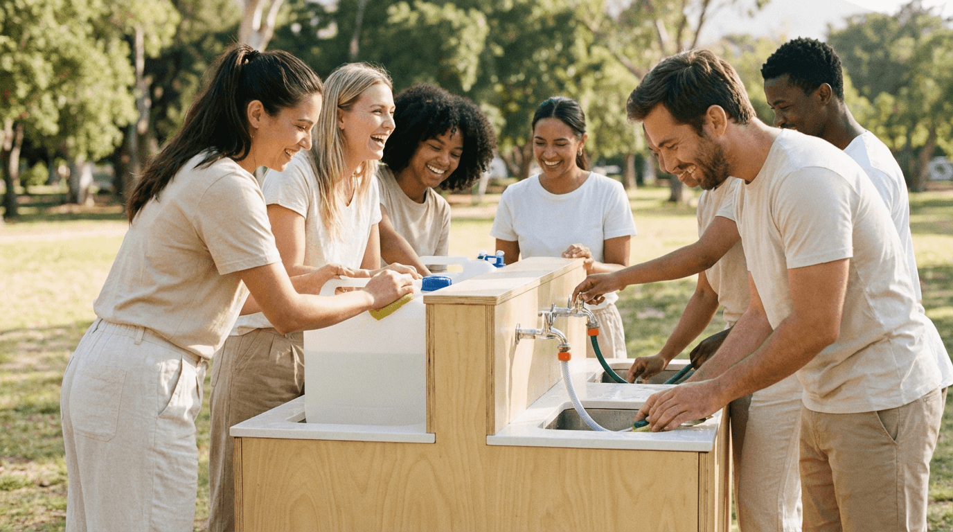 Lifewater: WASH-Programme in ländlichen Gemeinden – Sauberes Wasser & Infrastruktur